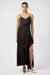ESSENCE PANELLED MAXI DRESS | BLACK - THIRD FORM