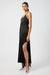 ESSENCE PANELLED MAXI DRESS | BLACK - THIRD FORM