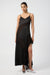ESSENCE PANELLED MAXI DRESS | BLACK - THIRD FORM