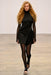 ESSENCE PANELLED MINI DRESS | BLACK - THIRD FORM
