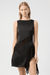 ESSENCE PANELLED MINI DRESS | BLACK - THIRD FORM