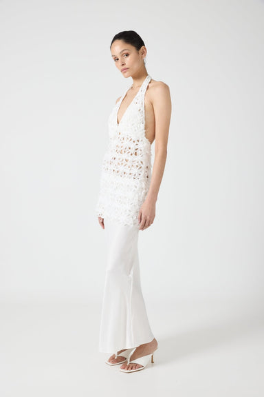 ETHEREAL MAXI DRESS | OFF WHITE - THIRD FORM