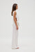 FALL AWAY FLOOR LENGTH DRESS | IVORY - THIRD FORM