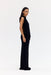 FALL AWAY FLOOR LENGTH DRESS | ONYX - THIRD FORM