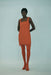 FLAME LINEN MINI DRESS | GRENADINE - THIRD FORM