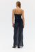 FLICKER BIAS MAXI SKIRT | SMOKE - THIRD FORM