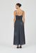 FLICKER MAXI SLIP DRESS | SMOKE - THIRD FORM
