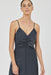 THIRD FORM FLICKER MAXI SLIP DRESS | SMOKE