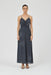 THIRD FORM FLICKER MAXI SLIP DRESS | SMOKE