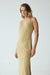 THIRD FORM FORM CROSS BACK MIDI DRESS | KHAKI