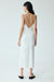 THIRD FORM FORM CROSS BACK MIDI DRESS | OFF WHITE