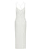 THIRD FORM FORM CROSS BACK MIDI DRESS | OFF WHITE