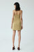 THIRD FORM FORM STRAPLESS MINI DRESS | KHAKI