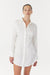 THIRD FORM FREE FALL SHIRT DRESS | POWDER