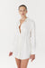 THIRD FORM FREE FALL SHIRT DRESS | POWDER
