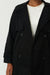 FRONTIER TRENCH JACKET | BLACK - THIRD FORM