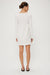 THIRD FORM FULL FORM SHIRRED BABYDOLL DRESS | OFF WHITE