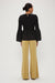 THIRD FORM FULL FORM SHIRRED BLOUSE | BLACK