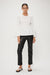 THIRD FORM FULL FORM SHIRRED BLOUSE | OFF WHITE | FINAL SALE