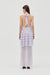 GAIA TIERED MAXI DRESS | LILAC SPOT - THIRD FORM