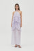 THIRD FORM GAIA TIERED MAXI DRESS | LILAC SPOT