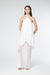 GAIA TIERED MAXI DRESS | WHITE - THIRD FORM