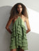 GAIA TIERED MINI DRESS | JUNIPER - THIRD FORM