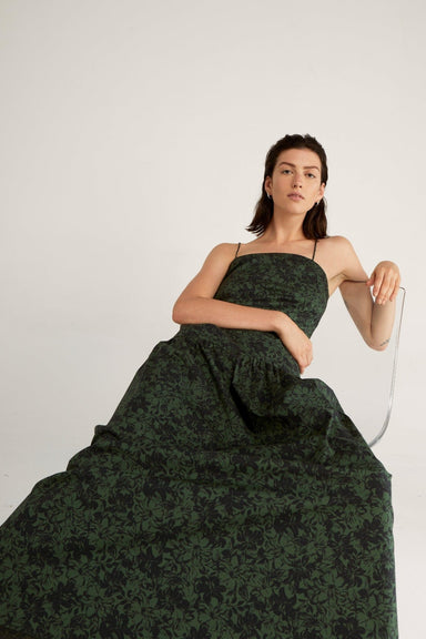 THIRD FORM GARDEN PARTY SUN DRESS | FLORAL
