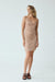 THIRD FORM HEAVY METAL KNIT COWL MINI SLIP | ROSE GOLD