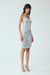 THIRD FORM HEAVY METAL KNIT COWL MINI SLIP | SILVER