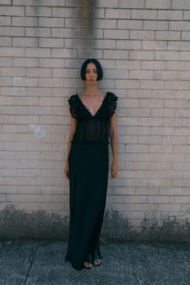 THIRD FORM HELD FLOOR LENGTH DRESS | ECLIPSE