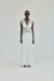 THIRD FORM HELD FLOOR LENGTH DRESS | IVORY