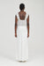 THIRD FORM HELD FLOOR LENGTH DRESS | IVORY