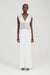 THIRD FORM HELD FLOOR LENGTH DRESS | IVORY