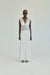THIRD FORM HELD FLOOR LENGTH DRESS | IVORY