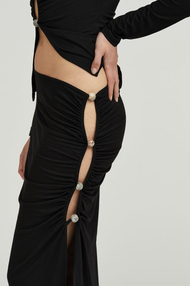 THIRD FORM HIDDEN GEM SKIRT | BLACK