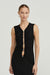 HIDDEN GEM TANK MAXI DRESS | BLACK - THIRD FORM