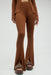 HOOKED IN KNIT FLARE PANT | CINNAMON - THIRD FORM