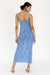 THIRD FORM HORIZON KNIT FLARE OUT SLIP DRESS | BLUES