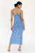 THIRD FORM HORIZON KNIT FLARE OUT SLIP DRESS | BLUES
