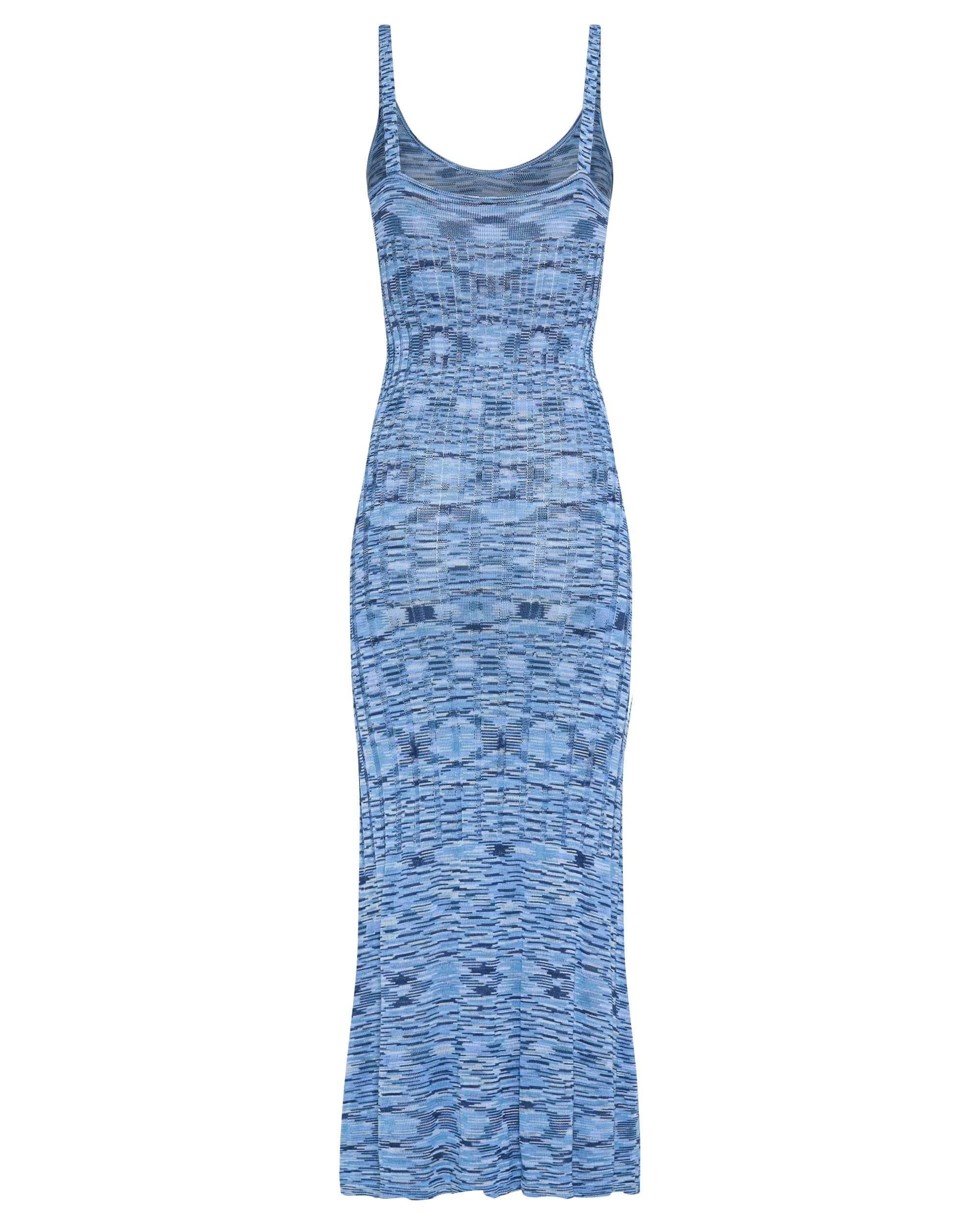 HORIZON KNIT FLARE OUT SLIP DRESS | BLUES THIRD FORM HORIZON KNIT FLARE OUT SLIP DRESS | BLUES THIRD FORM