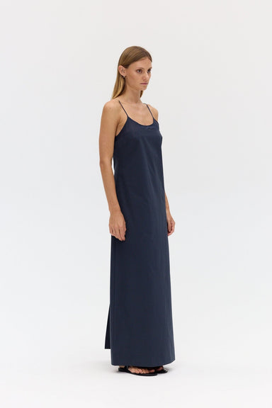IMPRINT MAXI SUN DRESS | INK - THIRD FORM