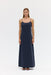 IMPRINT MAXI SUN DRESS | INK - THIRD FORM