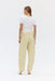 IMPRINT TAILORED COTTON TROUSER | FAWN - THIRD FORM