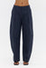 IMPRINT TAILORED COTTON TROUSER | INK - THIRD FORM