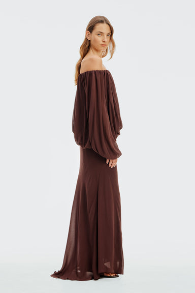 THIRD FORM In Passing Maxi Skirt | Truffle