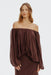 THIRD FORM In Passing Off Shoulder Blouse | Truffle