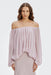THIRD FORM In Passing Off Shoulder Blouse | Violet