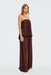 THIRD FORM In Passing Strapless Maxi | Truffle