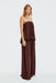 THIRD FORM In Passing Strapless Maxi | Truffle
